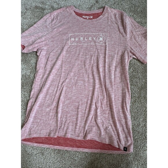 Hurley Other - Hurley Men’s T-Shirt Size M Salmon Pink Graphic Tee Short Sleeve Surf Casual